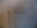 THE WHITE ALBUM. THE BEATLES. VERY LOW NUMBER  EX +