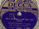 GEORGE FORMBY - She's Never Been Seen Since Then 78 rpm