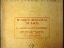 Bach - Matthew Passion - Lehmann - Discophiles DF32-35