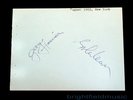 Beatles - John Lennon & George Harrison Autographs