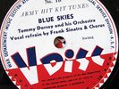 V-Disc #1 Tommy Dorsey Frank Sinatra Bea Wain WWII 78