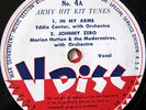 V-Disc #4 Marion Hutton Eddie Cantor Dinah Shore WWII