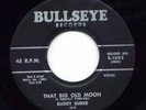 Rockabilly 45: Buddy Burke BULLSEYE That Big Old Moon