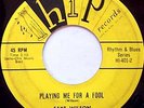 FAYE WILSON JOHNNY OTIS & DOO WOP GROUP rare 45 HIP 401
