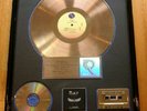 THE CULT - RIAA Gold Disc Record Award Rare Ian Astbury