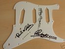 THE BEATLES autographed ELECTRIC GUITAR PICK GAURD