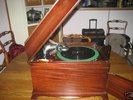 Antique Victrola Camden N.J. With Record Needles