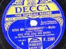 3 RARE AL BOWLLY/Roy Fox 78s DECCA F2581/3093/3152 V/M-