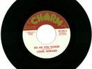 Louis Howard RARE Northern / Deep Soul 45 on Charm