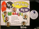 LP MIRACLES-I'll Try Something New, Tamla, White lbl M-