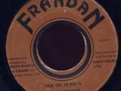 Alfred Francis (Frano) South Africa rare JA 45 Listen