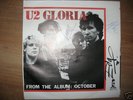U2 GLORIA DUTCH IMPORT AUTOGRAPHED