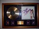 framed gold dirty dancing  record