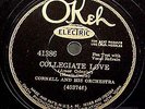 Cornell And His Orchestra 1930 Okeh Jazz 78 Smelser