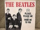 BEATLES PLEASE PLEASE ME PICTURE SLEEVE VEE JAY NM