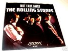 ROLLING STONES - NOT FADE AWAY PICTURE SLEEVE, 1ST ONE