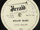 LITTLE WALTER Rollin Blues HERALD 404 78RPM WLP Promo