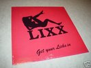 LIXX-Get Your Licks In LP-SEALED-Private Press-Metal