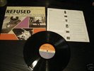 REFUSED LP shape of punk to come sxe nyhc GLASSJAW rock