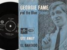 GEORGIE FAME - GET AWAY - RARE DANISH 45+PS MOD SOUL 66