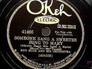 1930 Bud Blue Okeh Jazz 78 Tommy & Jimmy Dorsey Venuti