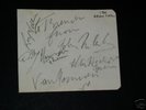 THEM.......(POP)..AUTOGRAPHS..1960's...Inc VAN MORRISON