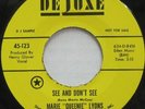 MARIE QUEENIE LYONS See And Don't See FUNK 45 MINT