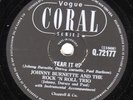  78 JOHNNY BURNETTE TEAR IT UP CORAL Q72177 E