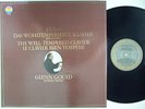 GLENN GOULD Bach Well Tempered Clavier CBS 4 LPs MINT