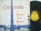 Rare SIGNED dg Prestige LP:MODERN JAZZ QUARTET Concorde