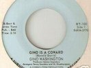 Gino Washington - Gino Is A Coward DETROIT R&B MINT-
