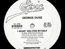 GEORGE DUKE- I WANT YOU FOR MYSELF **WL PROMO 12