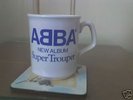 ABBA PROMO MUG FOR SUPER TROUPER ALBUM 1980