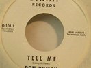 Ron Roman 45 Tell Me/Love of my life-Daani Records
