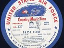 Country Music Time  US Air Force LP - Patsy Cline #227