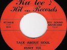 RUDY TEE & THE RENO BOP'S Talk About Soul Funk 45