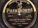 Blind Lemon Jefferson, Paramount 12551, E+/ E