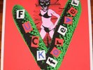 Jamie Reid More Love F**k Forever Sex Pistols Banksy
