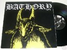 BATHORY - 1st press yellow goat first LP  VENOM EX