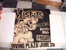 ORIGINAL MADE BY GLEN DANZIG MISFITS POSTER 