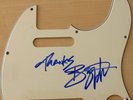 BRUCE SPRINGSTEEN signed ELECTRIC GUITAR PICK GUARD