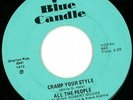 All The People Funk 45 on Blue Candle