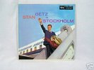 STAN GETZ in STOCKHOLM RECORD LP VERVE SWEDEN JAZZ
