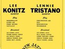 LEE KONITZ, LENNY TRISTANO    New Jazz  10