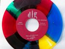 RARE 1958 MULTI-COLOR 45 EP EXPERIMENTAL PRESSING
