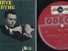 RARE SZERYNG ODEON BACH VIOLIN BOX FIRST PRESSING