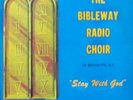 BIBLEWAY RADIO CHOIR/ STAY WITH GOD/ RARE SAVOY LP 1976