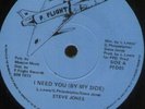 STEVE JONES i need you UK P.FLIGHT 1984 private 7