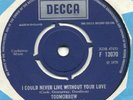 TOOMORROW*I COULD NEVER LIVE WITHOUT YOUR LOVE*DECCA*45