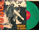 JUDGE - BRINGIN' IT DOWN - GREEN FIRST PRESS -NYHC KBD